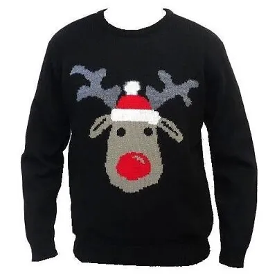 Buy New Unisex Men Women Santa Xmas Christmas Novelty Fairisle Retro Jumper Sweater • 14.95£