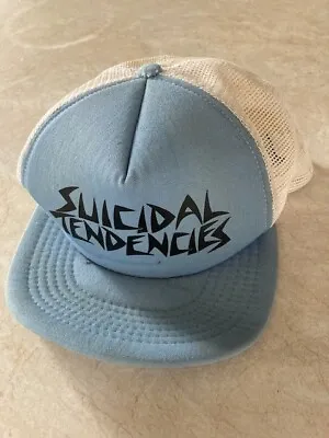 Buy Suicidal Tendencies Original ST Flip Cap 80s Very Rare Colour, Thrash Metal Punk • 50£