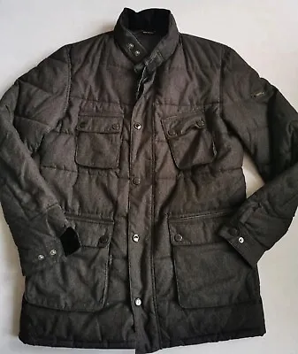 Buy Barbour International Bootle Fibre Down Quilted Jacket Mens Large  • 59.95£