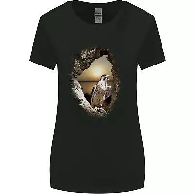Buy Peregrine Falcon Birds Of Prey Womens Wider Cut T-Shirt • 9.99£
