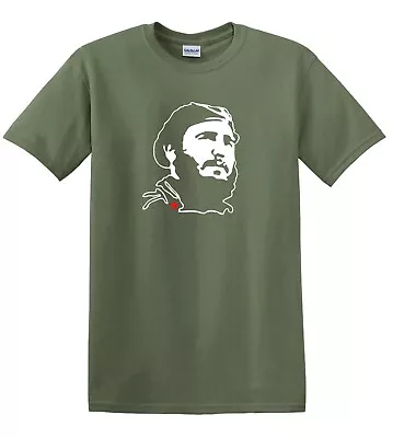 Buy FIDEL CASTRO CUBA REVOLUTION Communist Che Guevara T-shirt Small - XXL • 13.99£