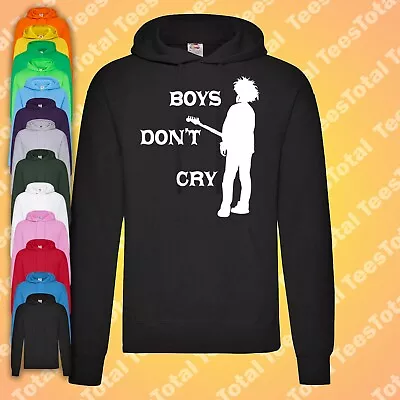 Buy Boys Don't Cry Cure Hoodie | Goth | 80S | Robert Smith | New Wave | Indie • 27.99£