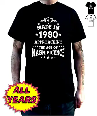Buy Born In The 80s T-shirt All Years Available Age Of Magnificence • 13.99£