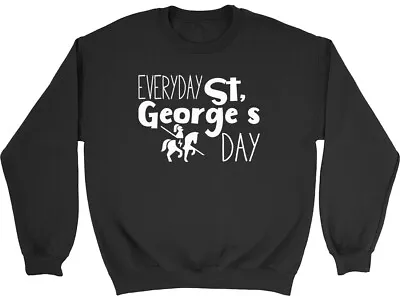 Buy Everyday St George's Day Day Kids Childrens Jumper Sweatshirt Boys Girls • 12.99£
