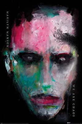 Buy Marilyn Manson We Are Chaos 91.5 X 61cm Maxi Poster New Official Licensed Merch • 7.75£