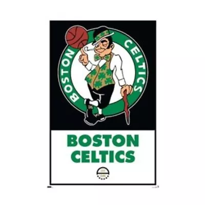 Buy Impact Merch. Poster: NBA Boston Celtics - Logo 610mm X 915mm #46 • 8.19£