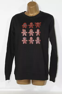 Buy OFFICIAL STAR WARS Christmas Xmas Jumper Sweatshirt Pullover Size 8 Women • 14.99£