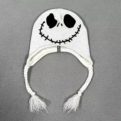 Buy Nightmare Before Christmas Jack Skellington Beanie Hat One Size Knit Winter Cap • 14.59£