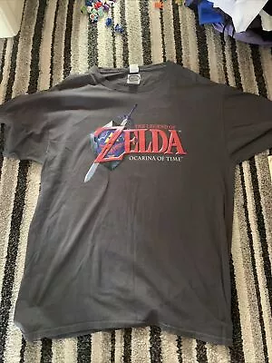 Buy Official Nintendo Legend Of Zelda Ocarina Of Time T Shirt (L) • 7£