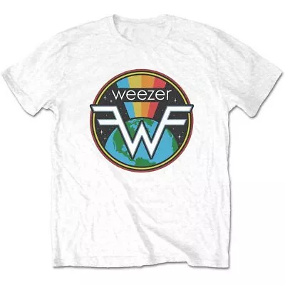 Buy Weezer Symbol Logo White XL Unisex T-Shirt NEW • 16.99£
