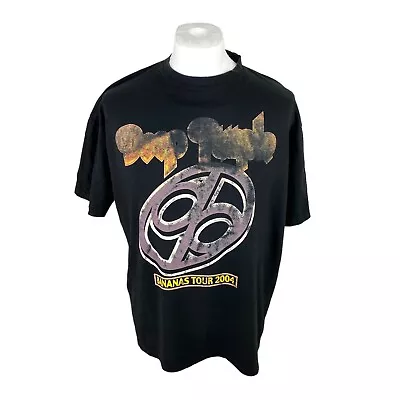 Buy Deep Purple T Shirt Large Black 2004 Tour T Shirt Concert Tee Rock Band Guitars • 40£