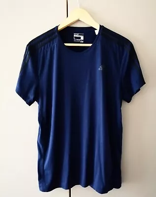 Buy Adidas Climate T Shirt - Large Mens Sport Essentials Blue / Black  • 9.99£