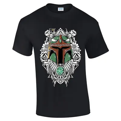 Buy Mandalorian Warrior Tee Mens TV Film Geek Crew Neck Short Sleeve T-Shirt Top • 14.95£