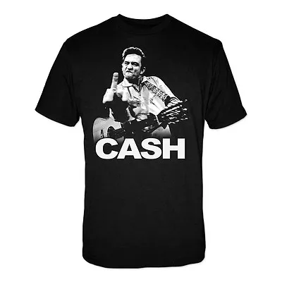 Buy Johnny Cash Finger T Shirt Official Folsom Prison Classic Country Rock New • 14.85£