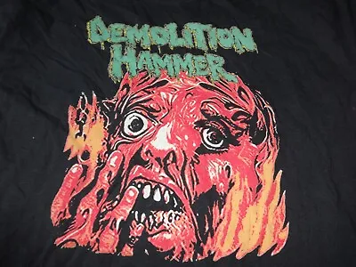 Buy Demolition Hammer Shirt Thrash Metal Slayer Exodus Gildan L • 34.67£