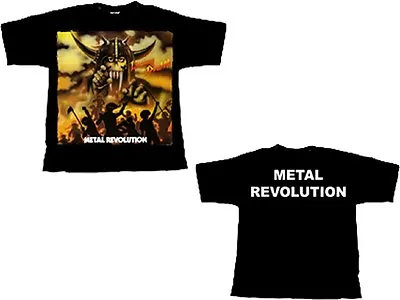 Buy LIVING DEATH - Metal Revolution - T-Shirt - Größe Size XL - Neu • 18.16£