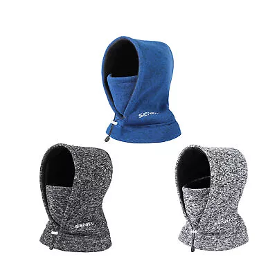 Buy Sports Winter Thermal Scarf Ski Face Cover Neck Warmer Hood Balaclava Hat Mask • 14.69£
