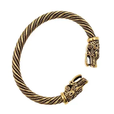 Buy Norse Viking Dragon Bracelet Cuff Bangle Arm Jewellery Wristband Gift • 3.99£