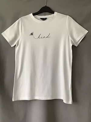Buy From New Look, New White T-shirt With ‘Bee Kind’ On Front, Not Used • 6.50£