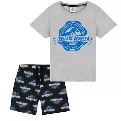 Buy Jurassic World Boys Pyjamas, 2 Piece Short Pj Set, Gifts For Boys • 20.49£