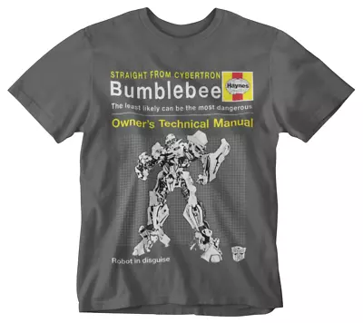 Buy Haynes Bumblebee T-Shirt Retro Transform Tee Classic Cartoon Movie Car Film Uk 2 • 9.99£