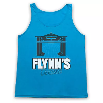 Buy Flynn's Arcade Tron Unofficial Retro Video Game Film Adults Vest Tank Top • 18.99£