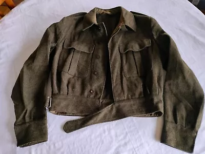 Buy Vintage WW2 Pattn. Dutch Army Battle Dress Jacket Blouse • 24.99£