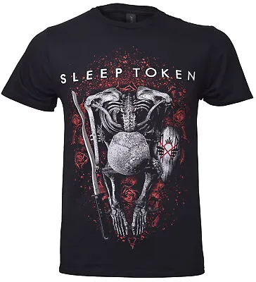 Buy Sleep Token The Love You Want Skeleton T Shirt Official New • 15.79£