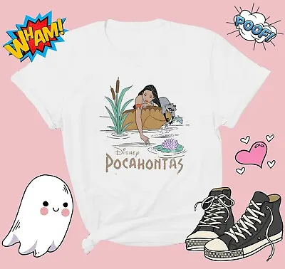 Buy Disney Pocahontas Meeko T-shirt T Shirt Men Women Unisex Tshirt G685 • 12.95£