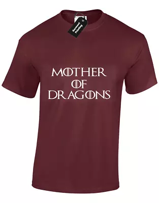 Buy Mother Of Dragons Unisex T Shirt Khaleesi Thrones Snow Game Design S - 5xl • 7.99£