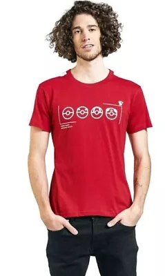 Buy Pokemon - Pokemon Trainer - Men's T-Shirt in Red • 27£