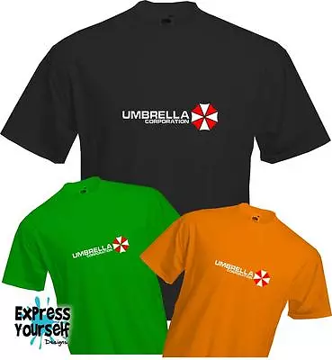 Buy UMBRELLA CORPORATION CORP - Resident Evil - Capcom Gaming Quality T Shirt - NEW* • 9.99£