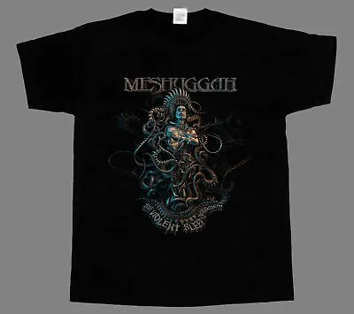 Buy Meshuggah The Violent Sleep Of Reason Short - Long Sleeve New Black T-shirt • 13.19£