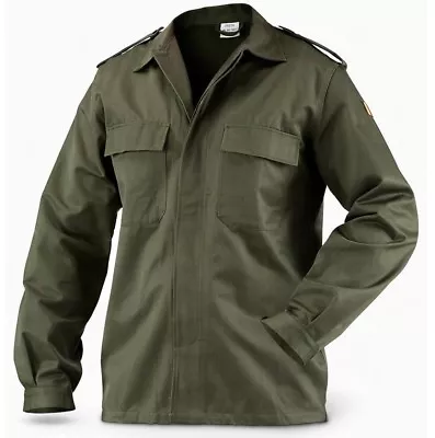 Buy New Mens Military Field Army Combat Jacket BDU Coat Vintage Surplus Shirt = S M • 12.99£