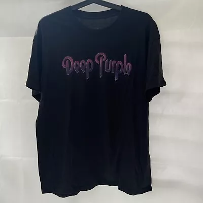 Buy Deep Purple Shirt Rock Band Black Size Large • 19.99£