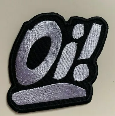 Buy Oi Punk Rock  Embroidered Badge Iron On Sew On Clothes Jacket • 2.19£