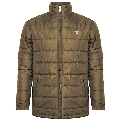 Buy Gant Jacket Mens Winter Black Khaki Green Navy S-XXL Small Sizes Smart Casual • 53.99£