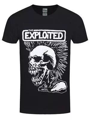 Buy The Exploited T-shirt Vintage Skull Men's Black • 17.99£