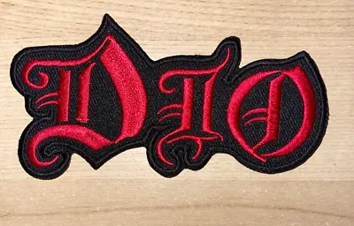 Buy 10 X 5  Cm  -DIO Dio MUSIC BAND LOGO EMBROIDERED APPLIQUE IRON / SEW ON PATCH • 2.99£