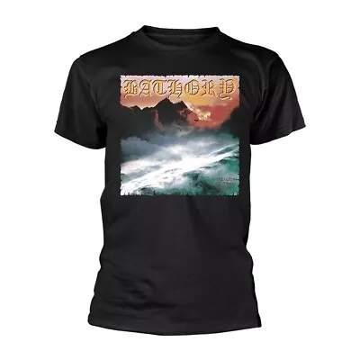 Buy BATHORY - TWILIGHT OF THE GODS BLACK T-Shirt, Front & Back Print XX-Large • 19.11£