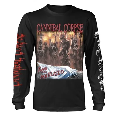 Buy Cannibal Corpse 'Tomb Of The Mutilated' Long Sleeve T Shirt - NEW • 24.99£