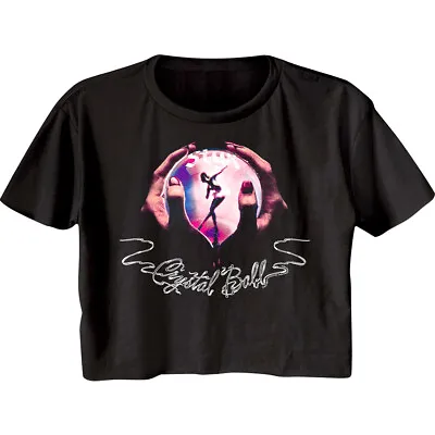 Buy Styx Crystal Ball Album Cover Art Women's Crop Top Rock Band Concert Tour Merch • 25.46£
