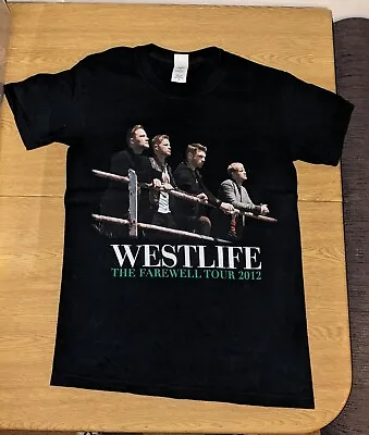 Buy Westlife The Farewell Tour 2012 T Shirt Size Small • 20£