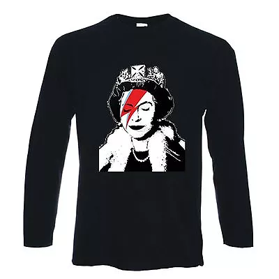 Buy BANKSY QUEEN BITCH T-SHIRT - David Bowie Ziggy Stardust - Choice Of Colours • 15.95£