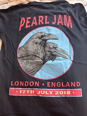 Buy Pearl Jam London 2018 Tour T-Shirt S • 31£