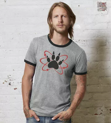 Buy Mens Atomic Paw T-shirt From The Walking Dead Carl Grimes Zombie Shirt NEW S-XXL • 15.95£