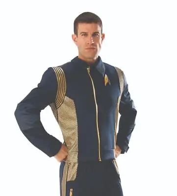 Buy Star Trek Discovery Command Uniform Gold Male Adult Costume Jacket Standard • 113.03£