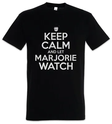 Buy Keep Calm And Let Marjorie Watch T-Shirt American Fun Horror Story Puppet • 26.34£