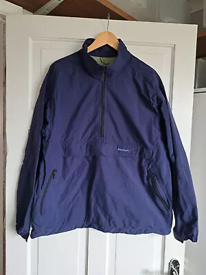 Buy ROHAN Blue 1/4 Zip Pullover Lightweight Jacket Size L Goa Top • 19.99£