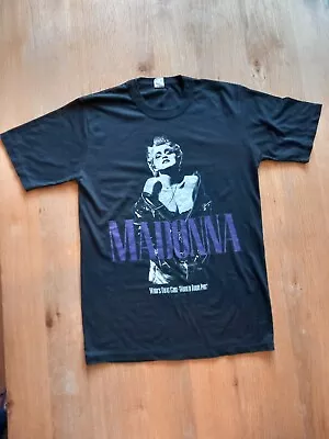 Buy Madonna Who's That Girl World Tour 1987 Vintage T-Shirt Bought At Wembley • 199.99£